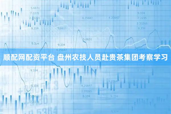 顺配网配资平台 盘州农技人员赴贵茶集团考察学习